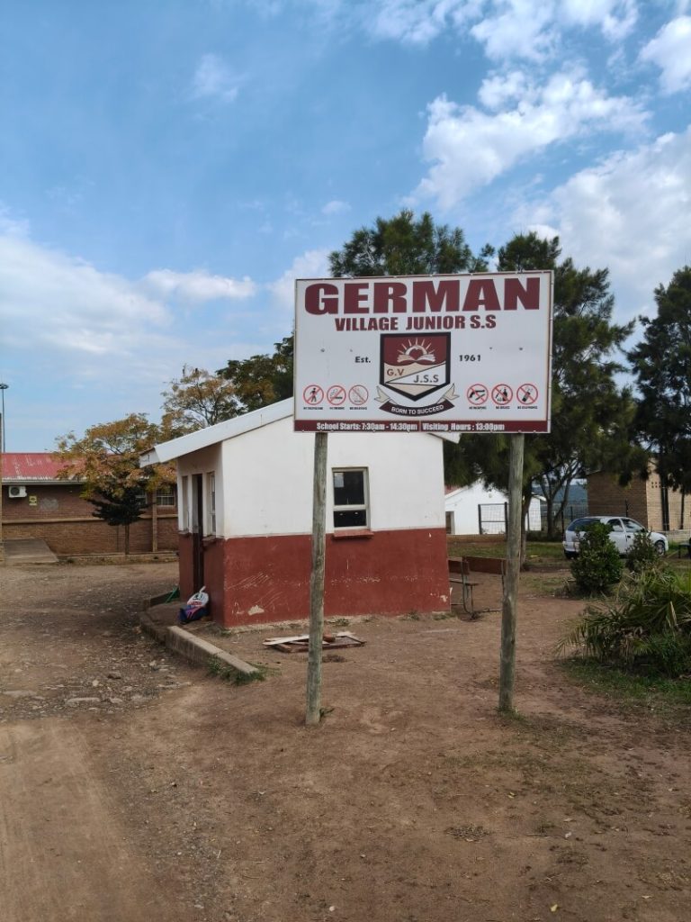 Our work Ayaphi amaJamani German village school Peddie 1